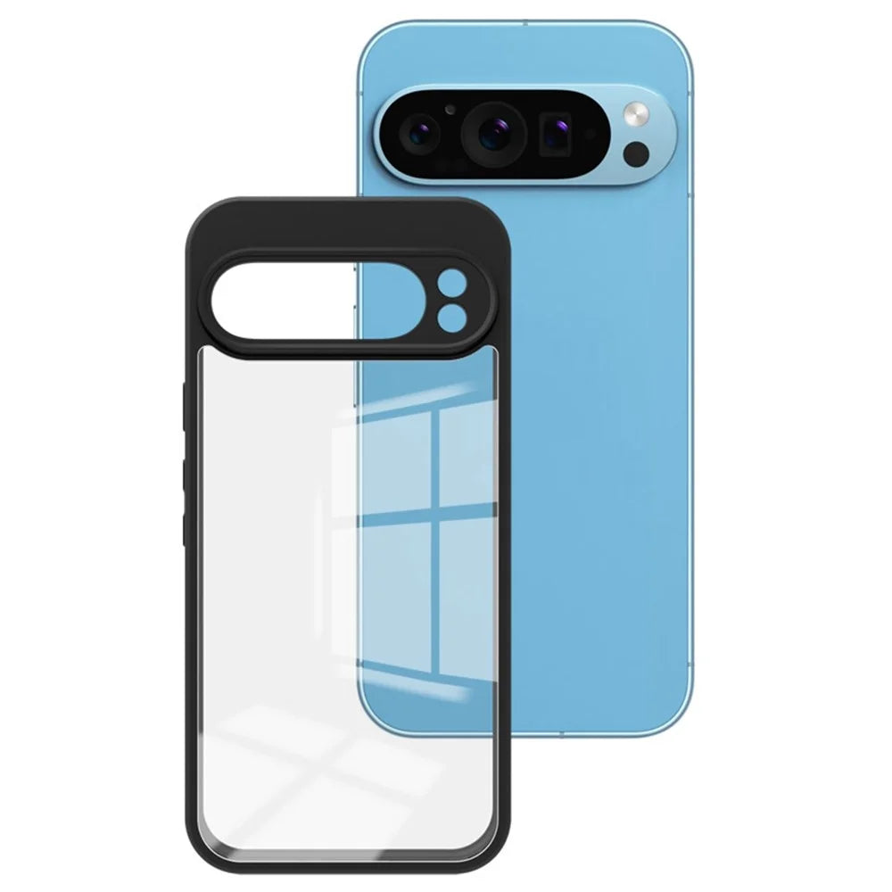 IMAK UX-9A Series for Google Pixel 9 Pro XL Clear Case TPU+PC Phone Cover Reinforced Corners - 3
