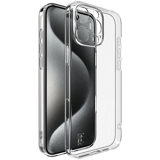 IMAK UX-5 Series for iPhone 16 Pro Max Clear Case Soft TPU Ultra Thin Phone Cover - 1