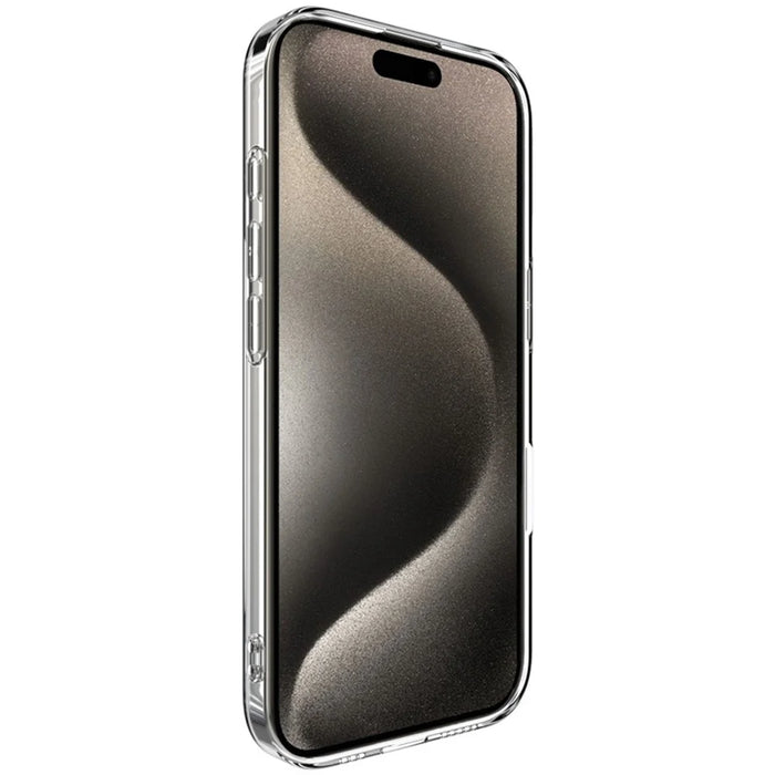 IMAK UX-5 Series for iPhone 16 Pro TPU Case Slim Phone Cover HD Transparent - 3