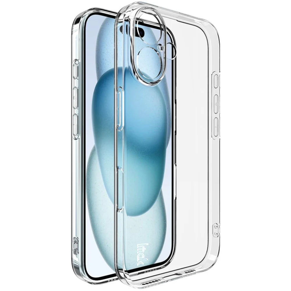 IMAK UX-5 Series for iPhone 16 Case Ultra Thin Anti-Scratch Clear TPU Phone Cover - 1