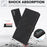 For Samsung Galaxy A16 5G / A16 4G Case PU Leather Phone Cover with Wallet Stand View - Black - 7