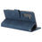 For Samsung Galaxy S24 FE Case PU Leather Phone Cover with Wallet Stand View - Blue - 3