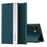 For iPhone 16 Plus Case Anti-Drop Leather Phone Cover with Stand - Green - 1