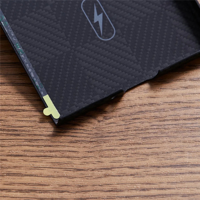 For Samsung Galaxy Z Fold6 5G Case Square Grid Pattern Aramid Fiber Phone Cover Magnetic Case - 7