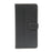 For iPhone 16 Pro Case Magnetic Clasp Four-Leaf Clover Leather Phone Cover - Black - 5