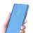 For iPhone 16 Flip Leather Cover with Stand Full Body Protective Phone Case - Blue - 5