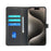 For iPhone 14 Pro Max Case Magnetic Clasp Four-Leaf Clover Leather Phone Cover - Black - 2