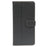 For Samsung Galaxy A35 5G Case Magnetic Clasp Four-Leaf Clover Leather Phone Cover - Black - 5