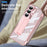 For Samsung Galaxy Z Fold6 5G Case Kickstand Dual Hinge PC Phone Cover with Screen Film and Stylus - Rose Gold - 4