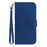HT04 For OnePlus Nord 4 Case Sunflower Imprint Leather Wallet Phone Cover with Wrist Strap - Sapphire - 7