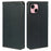 For iPhone 14 Case Four-Leaf Clover Leather Flip Phone Cover Stand Wallet - Black - 1