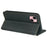 For iPhone 14 Case Four-Leaf Clover Leather Flip Phone Cover Stand Wallet - Black - 4