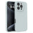 For iPhone 16 Pro Magnetic Case PC + Liquid Silicone Shockproof Protective Phone Cover - Blue Grey - 1