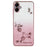KADEM For Samsung Galaxy A06 4G Case Flower TPU Flexible Gradient Phone Cover - Rose Gold - 1