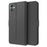 For Samsung Galaxy A06 4G Case Shockproof TPU Inner Shell Leather Phone Cover - Black - 1
