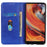 For Samsung Galaxy A16 5G / A16 4G Stand Case Split Leather Litchi Texture Wallet Phone Cover - Blue - 2