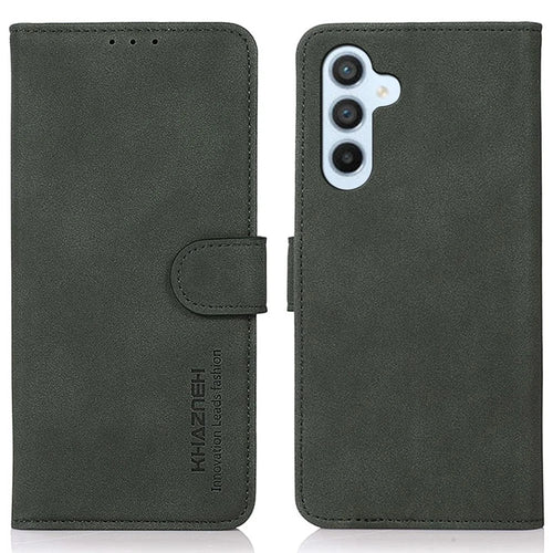 KHAZNEH For Samsung Galaxy A16 5G / A16 4G Stand Case PU Leather Wallet Phone Cover - Green - 1