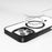 For iPhone 16 Pro Case Compatible with MagSafe Transparent Back TPU+PC Phone Cover - Pink - 2