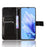 For Oukitel C50 Case Crazy Horse Texture PU Leather Phone Wallet Cover - Black - 2