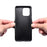 For iPhone 16 Pro Max Case Crocodile Texture Leather Coated PC+TPU Phone Cover - Brown - 3