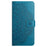For Samsung Galaxy A06 4G Leather Case with Card Slots Mandala Pattern Phone Cover Stand - Blue - 7