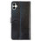 For Samsung Galaxy A06 4G Wallet Case Glitter Anti-Scratch Leather Phone Cover Stand - Black - 7