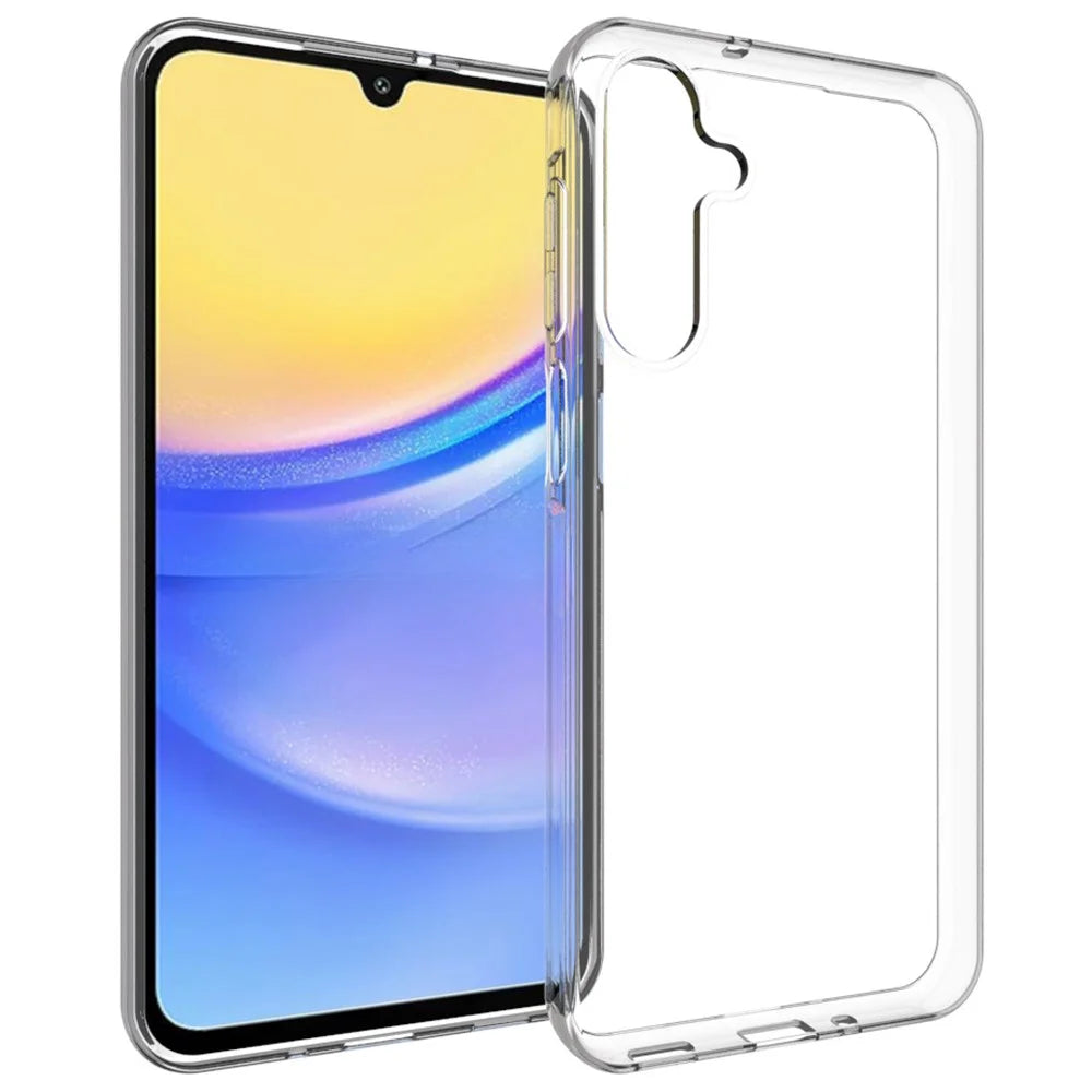 For Samsung Galaxy A16 5G / A16 4G Clear Phone Case Watermark-Resistant TPU Back Cover - 1
