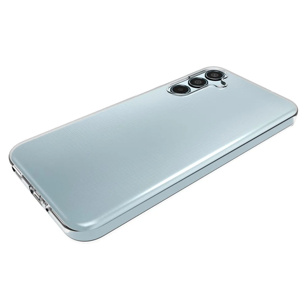 For Samsung Galaxy M35 5G Clear Phone Case Watermark-Resistant TPU Back Cover - 2