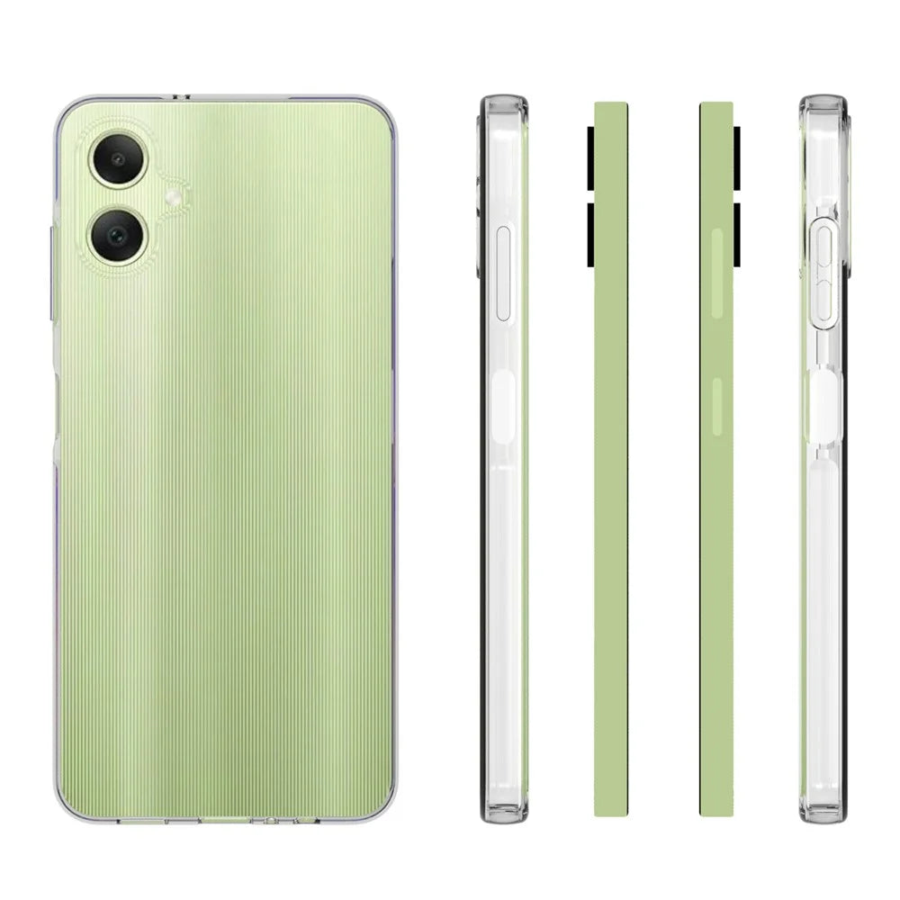 For Samsung Galaxy A06 4G Clear Phone Case Watermark-Resistant TPU Back Cover - 5