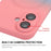 ENAKY HAT PRINCE For iPhone 16 Case Silicone Cover Lens Protection - Pink+Rose - 5