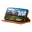 For Samsung Galaxy A16 5G / A16 4G Case Split Leather Flip Wallet Phone Cover - Brown - 3