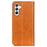 For Samsung Galaxy A16 5G / A16 4G Case Split Leather Flip Wallet Phone Cover - Brown - 7