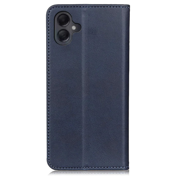 For Samsung Galaxy A06 4G Case Split Leather Flip Wallet Phone Cover - Blue - 7