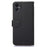 KHAZNEH For Samsung Galaxy A06 4G Case RFID Blocking Wallet PU Leather Phone Cover - Black - 7