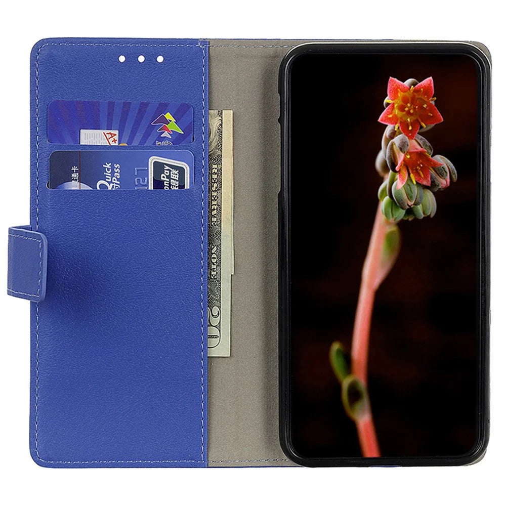 For OnePlus Nord 4 Case PU Leather Stand Wallet Phone Cover - Blue - 2
