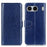 For OnePlus Nord 4 Case Crazy Horse Texture PU Leather Phone Stand Cover - Blue - 1