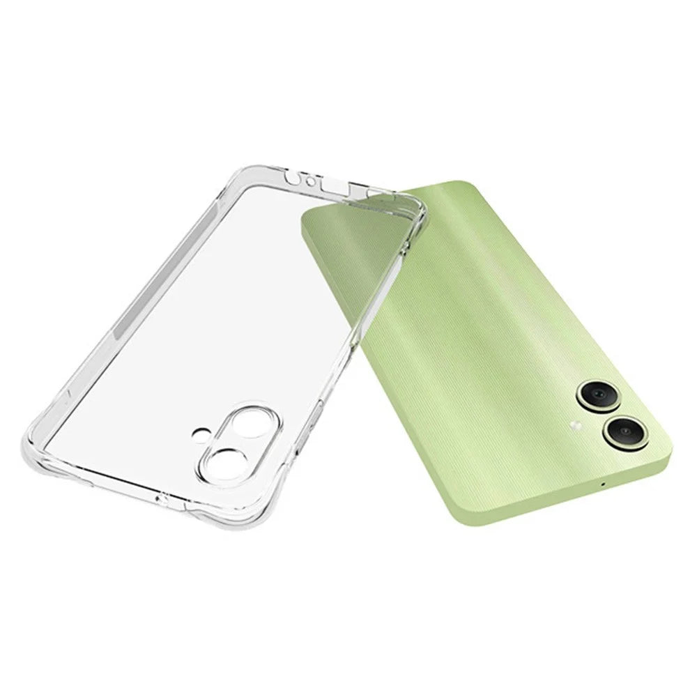 For Samsung Galaxy A06 4G TPU Phone Case Non-Slip Transparent Mobile Phone Cover - 4