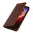 For OnePlus Nord 4 Case Split Leather Flip Wallet Phone Cover - Coffee - 5