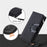 Style 012 for Google Pixel 9 Pro XL Case Zipper Wallet PU Leather Rhombus Grid Phone Cover - Black - 6