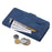 For Google Pixel 9 Pro XL Case PU Leather Phone Cover with Zipper Wallet 9 Card Slots - Blue - 5