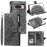 Style 006 For Google Pixel 9 / 9 Pro Wallet Case PU Leather Phone Cover Mandala Flower Pattern - Grey - 1