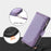 Style 005 For Google Pixel 9 / 9 Pro Wallet Case Rhombus PU Leather Zipper Phone Cover - Purple - 6