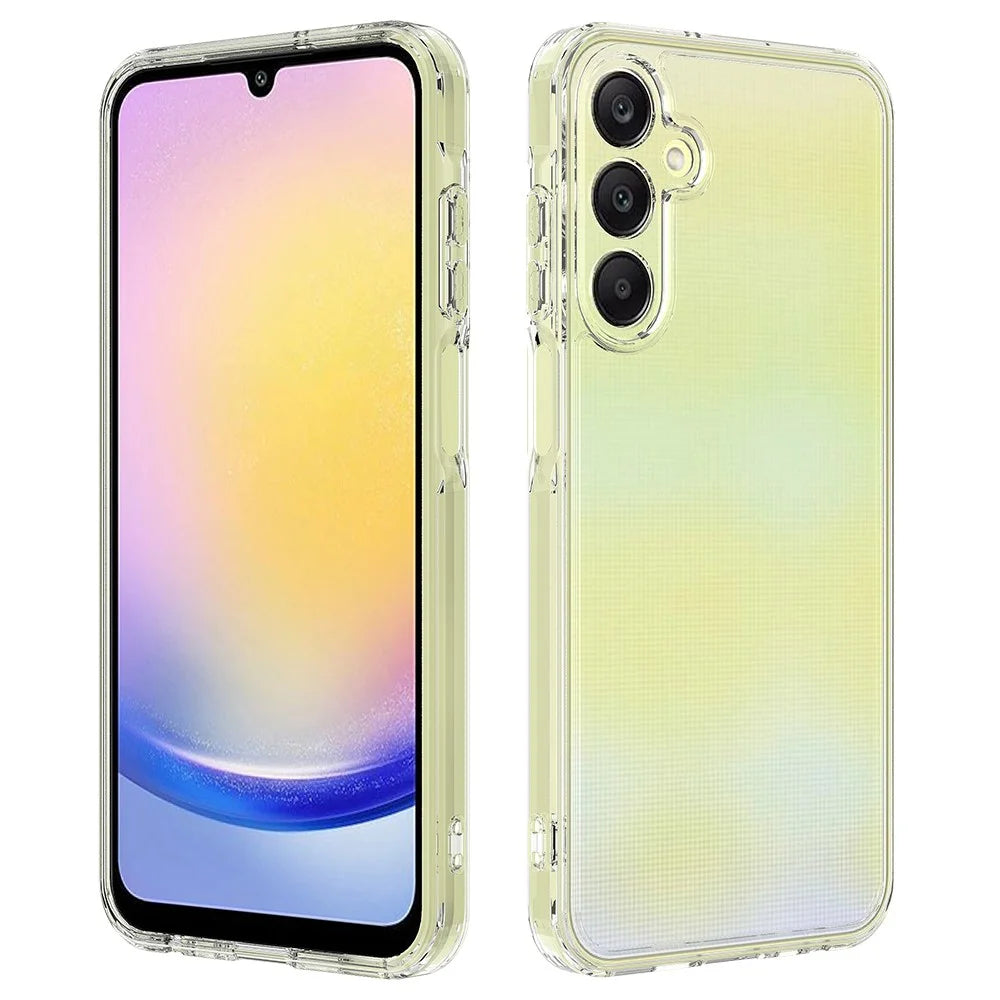 For Samsung Galaxy A16 5G / A16 4G Clear Phone Case TPU+Acrylic Shockproof Phone Back Cover - 2