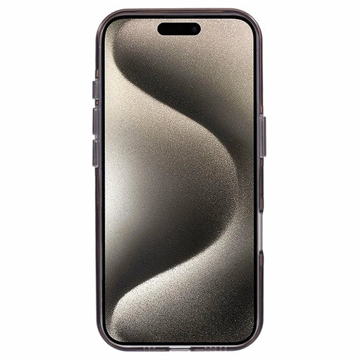 YOUNGKIT For iPhone 16 Pro Max Case Compatible with MagSafe Clear PC Phone Cover - Transparent Black - 2