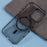 YOUNGKIT For iPhone 16 Pro Max Case Compatible with MagSafe Clear PC Phone Cover - Transparent Black - 7