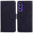 For Samsung Galaxy A16 5G / A16 4G Case Solid Color Leather Wallet Phone Cover - Black - 1