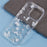 For iPhone 16 Pro Case Glitter Flower Epoxy Shockproof Phone Cover - Style A - 6