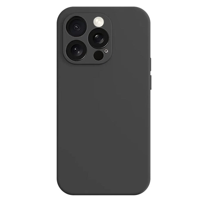 For iPhone 16 Pro Magnetic Case Shockproof Soft TPU Phone Cover - Black - 1