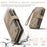 For iPhone 16 Pro Max Phone Cases with Strap CASEME C30 Zipper Multiple Card Holder PU Leather Cover - Brown - 7
