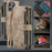 For iPhone 16 Pro Phone Cases with Strap CASEME C30 Zipper Multiple Card Holder PU Leather Cover - Brown - 7